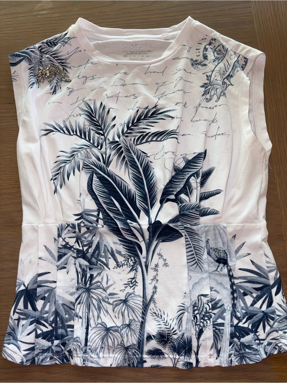 GUESS ECO WOMENS TOP BY GUESS SIZE XS